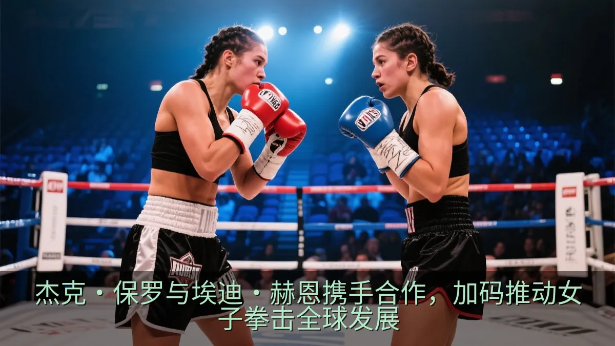 杰克·保罗与埃迪·赫恩携手合作，加码推动女子拳击全球发展
